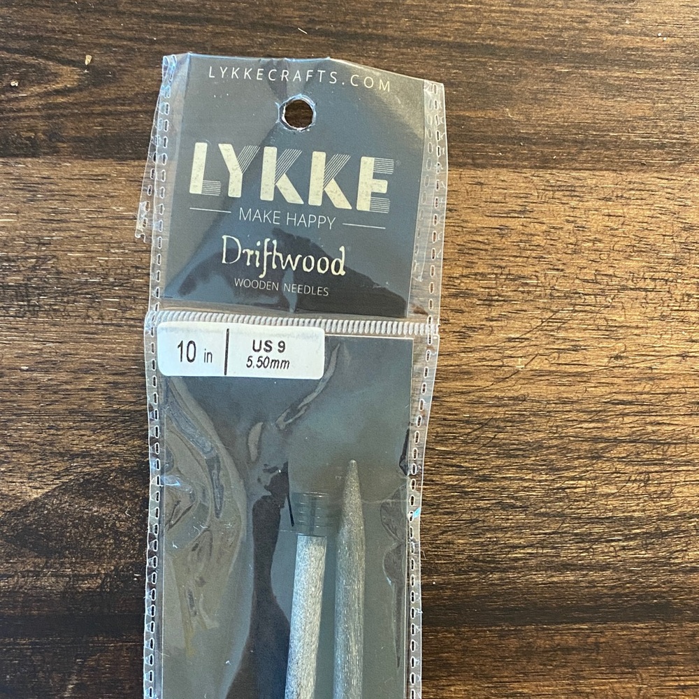 Lykke Driftwood Knitting Needles